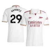 HAVERTZ #29 Arsenal Third Away Soccer Jersey 2025/26  White